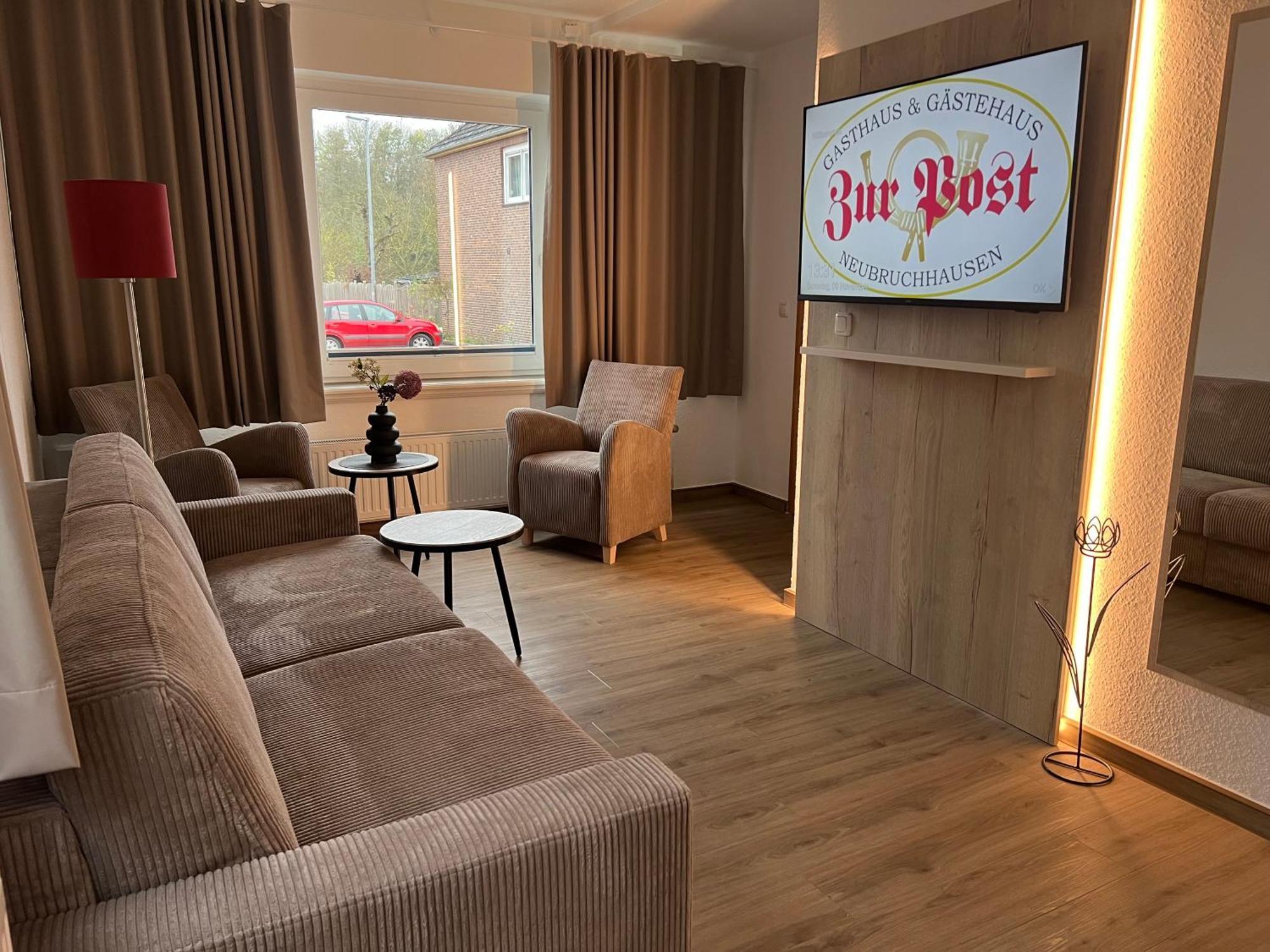 Hotel Zur Post Neubruchhausen ภายนอก รูปภาพ
