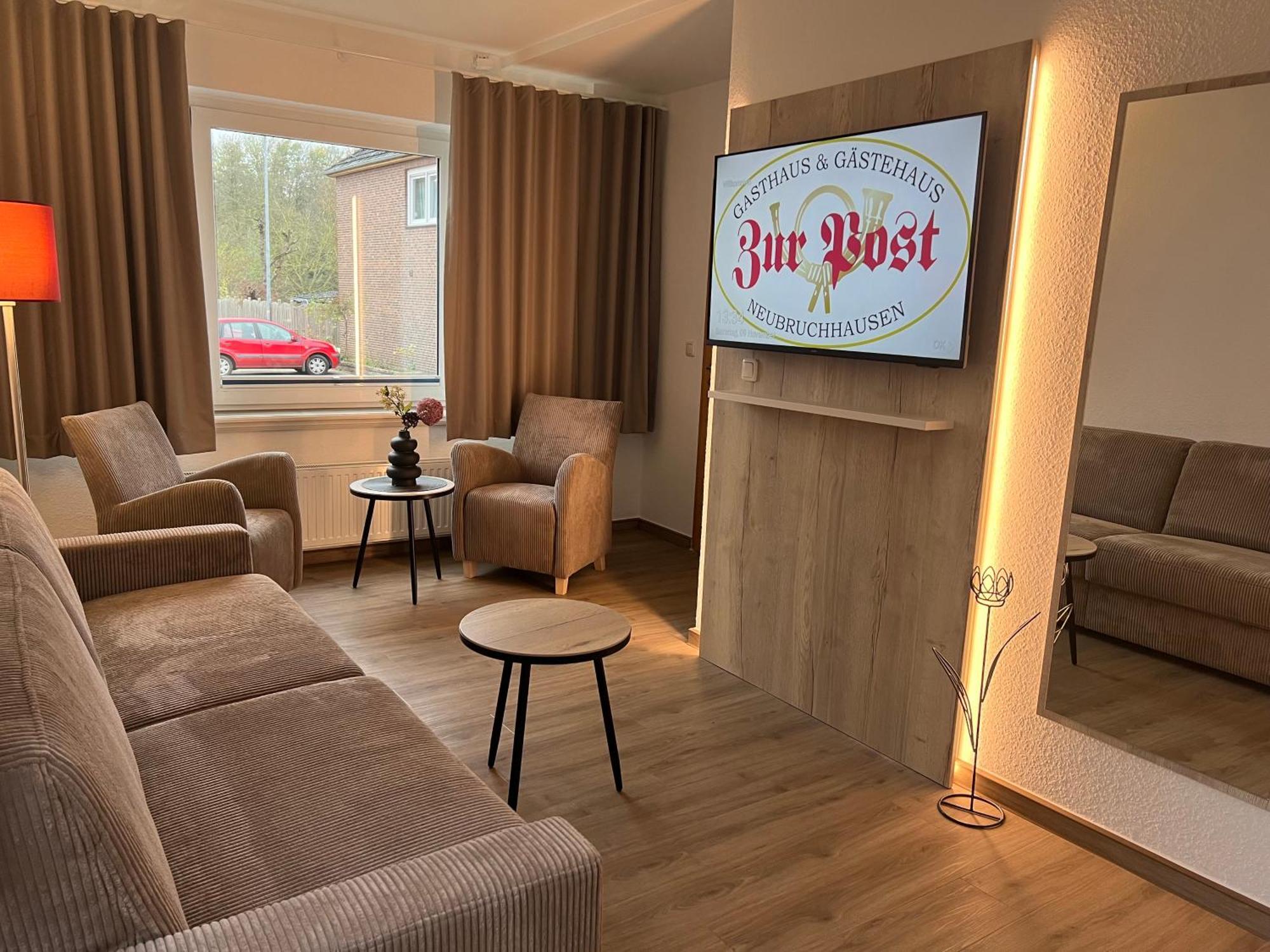 Hotel Zur Post Neubruchhausen ภายนอก รูปภาพ