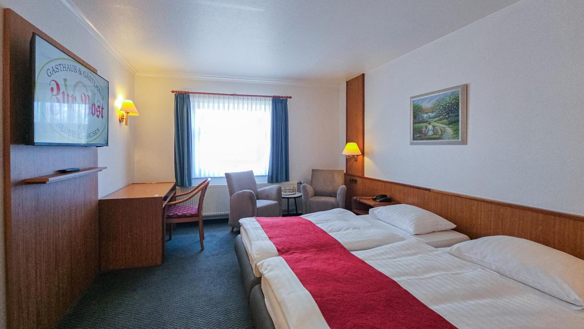 Hotel Zur Post Neubruchhausen ภายนอก รูปภาพ